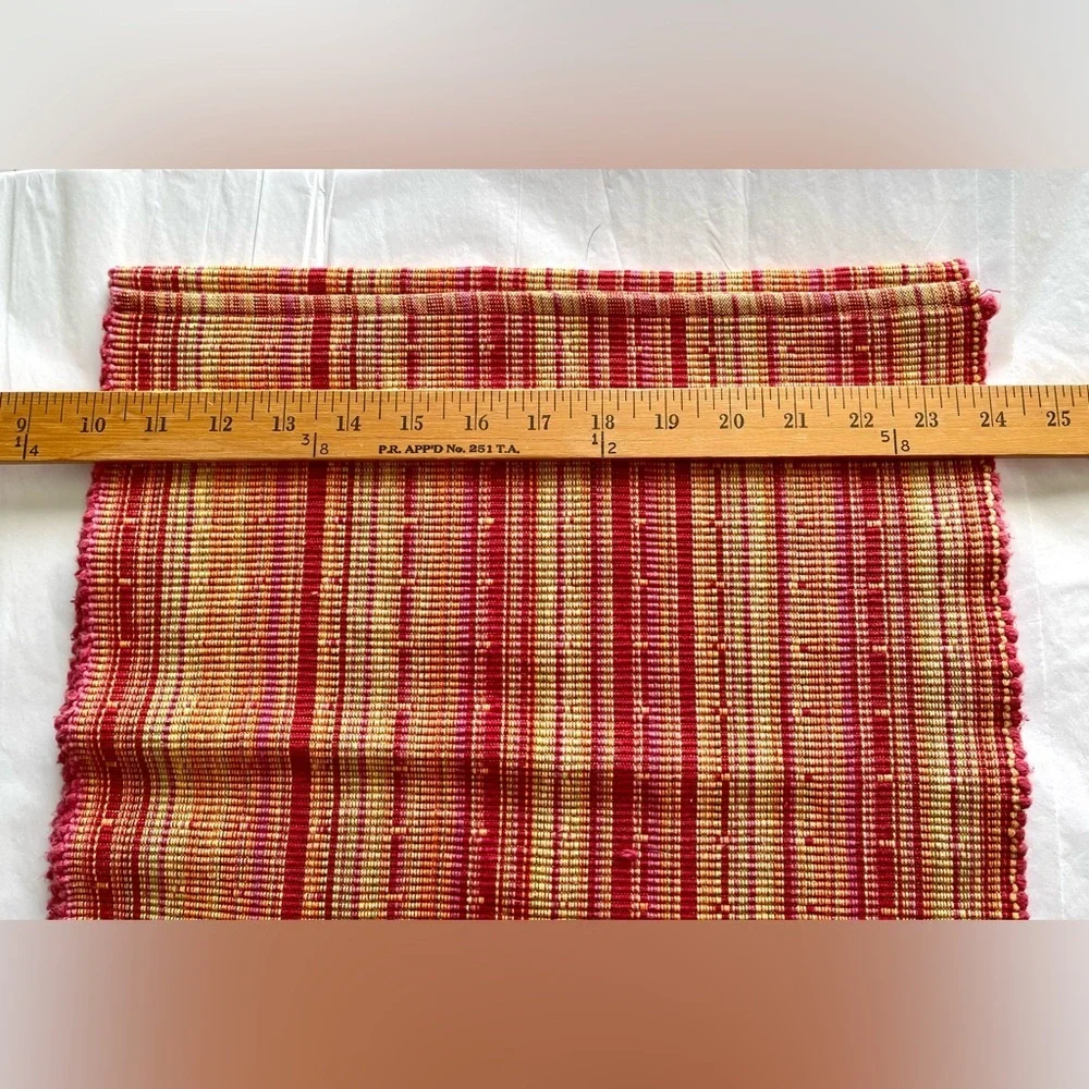 100% Cotton Table Runner World Market Vibrant Heavyweight